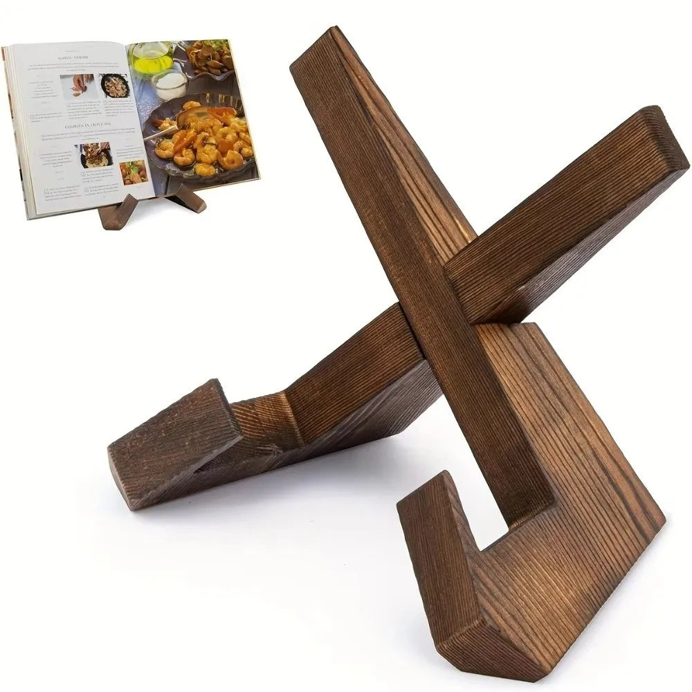 Wooden Recipe & Menu Holder Stand
