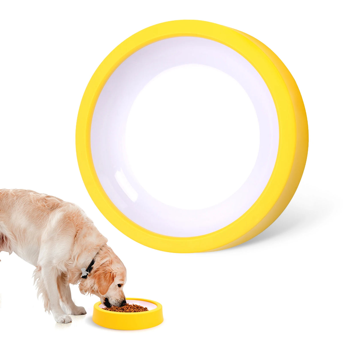 Slow Feeder Dog Bowl – Non-Slip Anti-Gulp Bowl