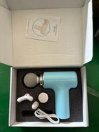 Mini Massage Gun – 4 Heads with LED Display
