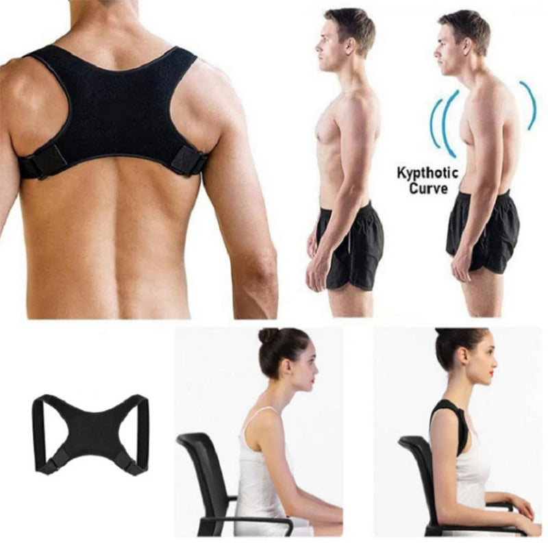 Adjustable Posture Corrector for Shoulders & Upper Back