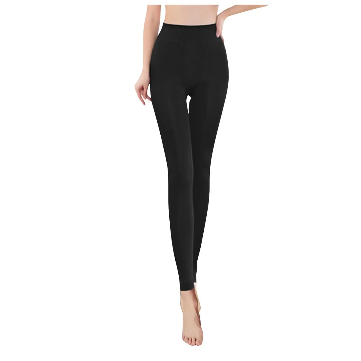 Fleece-Lined Thermal Tights – Sheer Look Winter Tights