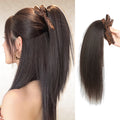 Leopard Bow Ponytail Hairpiece