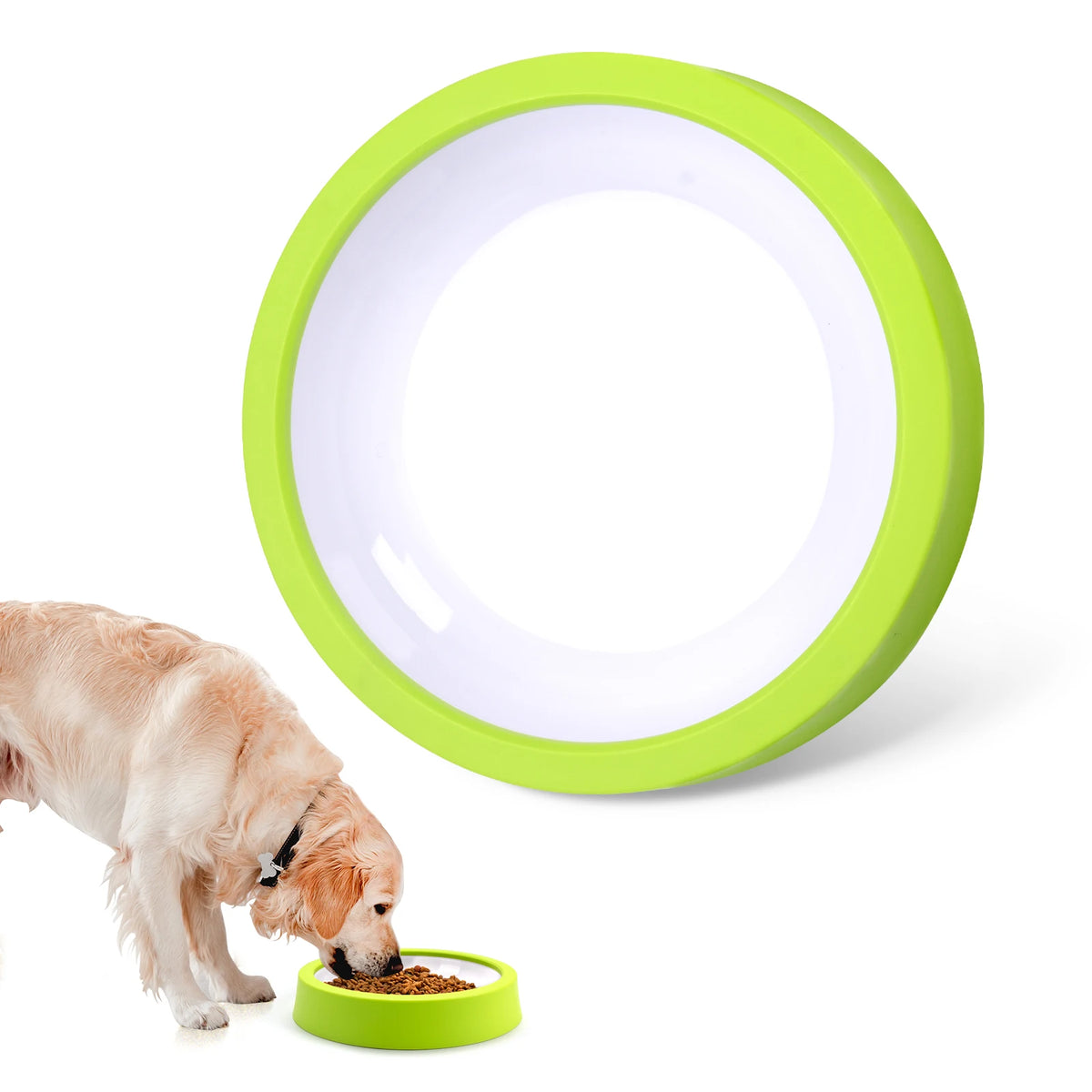 Slow Feeder Dog Bowl – Non-Slip Anti-Gulp Bowl