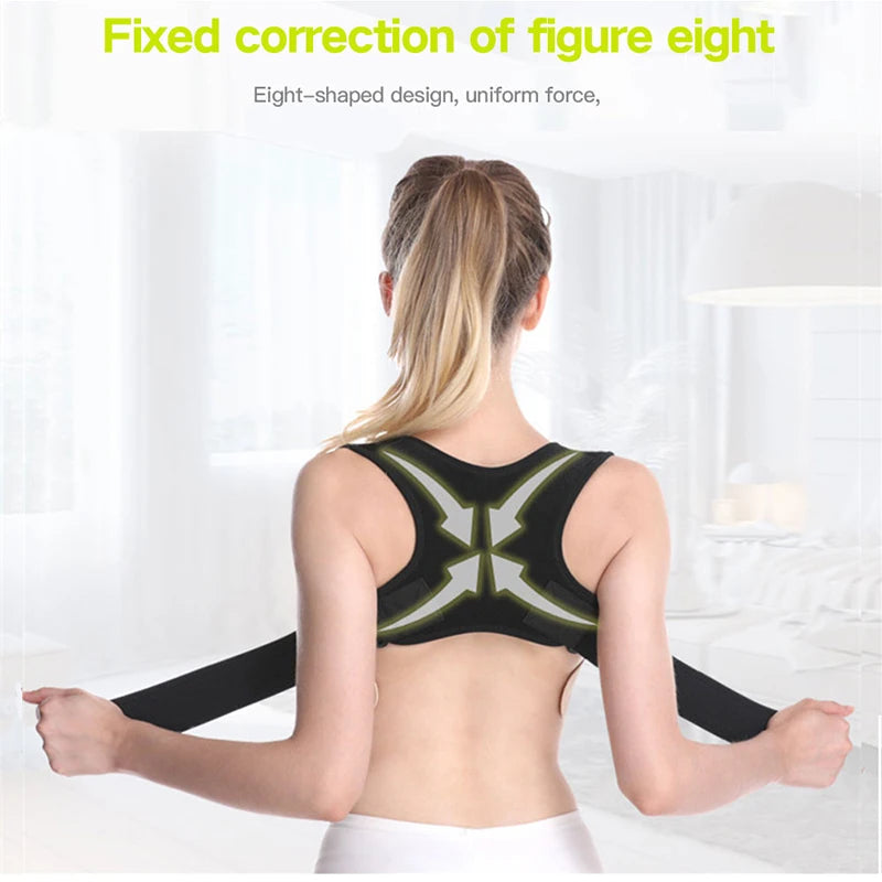 Adjustable Posture Corrector for Shoulders & Upper Back