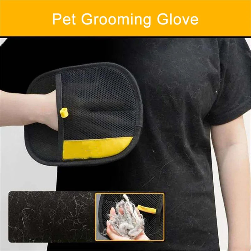 Double-Sided Pet Hair Removal Glove – 2 Pack