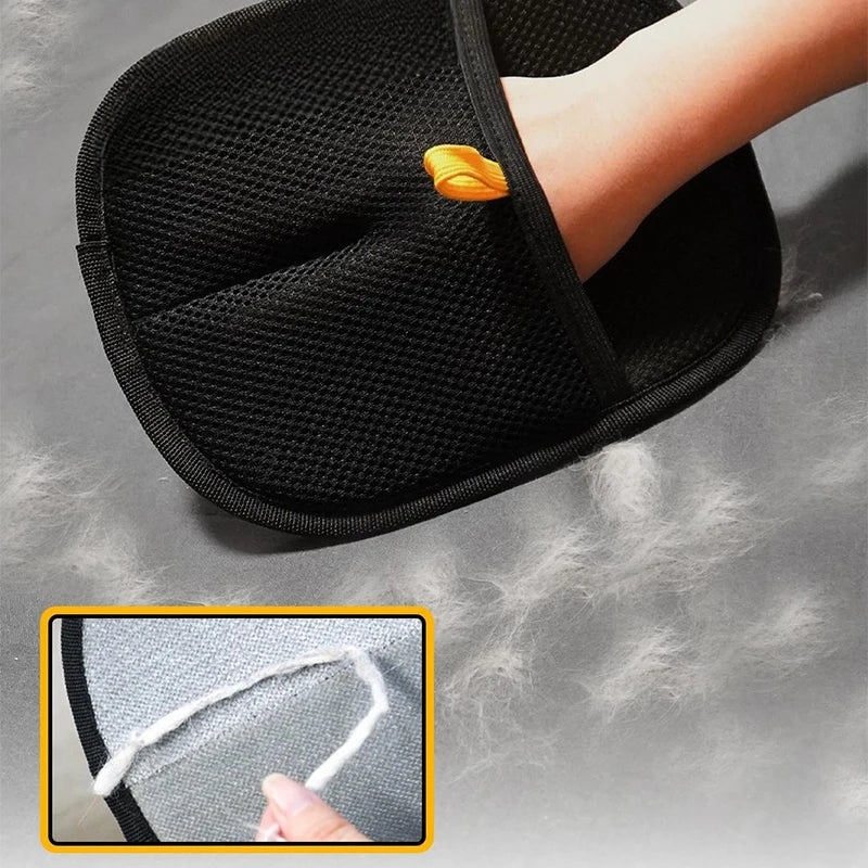 Double-Sided Pet Hair Removal Glove – 2 Pack