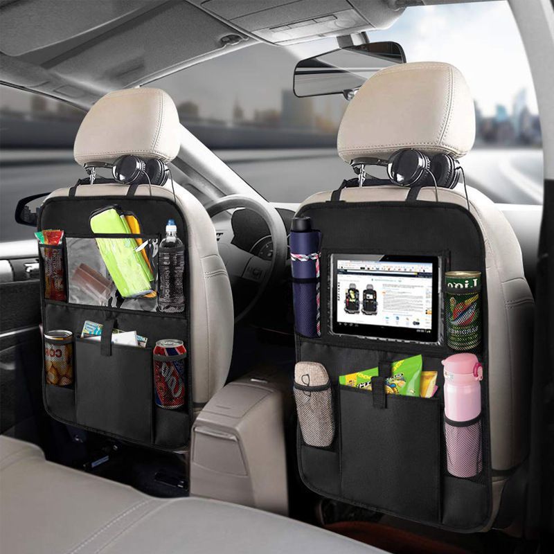 Car Back-Seat Organiser with Tablet Holder