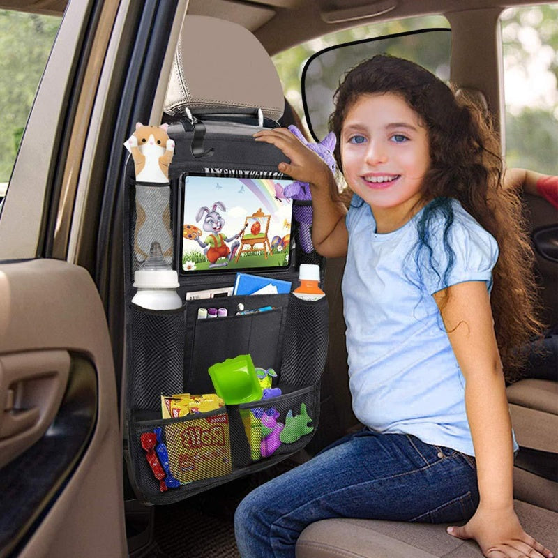 Car Back-Seat Organiser with Tablet Holder