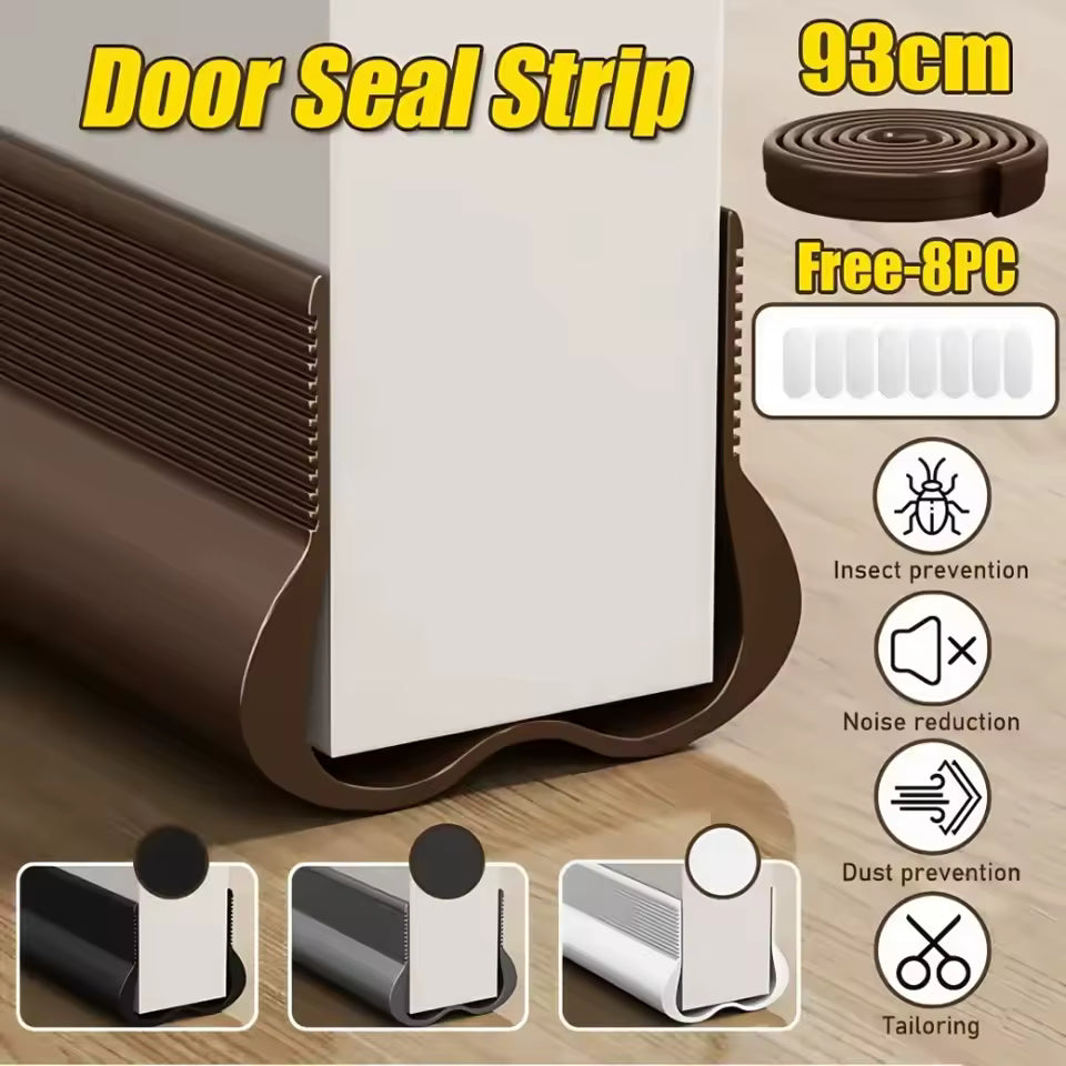 Under-Door Draught Excluder Strip – Adjustable Door Seal