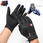 Touchscreen Fleece-Lined Winter Gloves