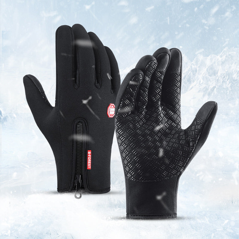 Touchscreen Fleece-Lined Winter Gloves