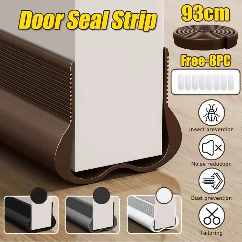 Under-Door Draught Excluder Strip – Adjustable Door Seal